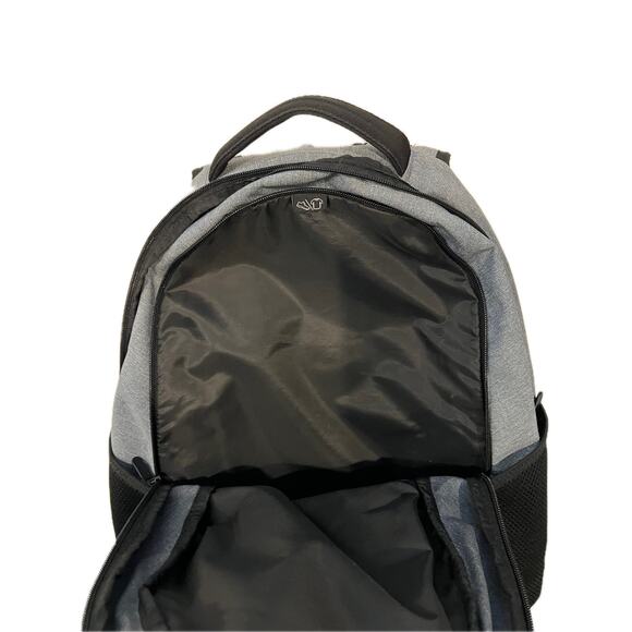 Under Armour Gray Black Hustle Sport Backpack - Picture 3 of 4